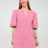 Pink Eyelet Bow Back Dress- Uncle Frank