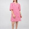 Pink Eyelet Bow Back Dress- Uncle Frank