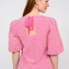 Pink Eyelet Bow Back Dress- Uncle Frank