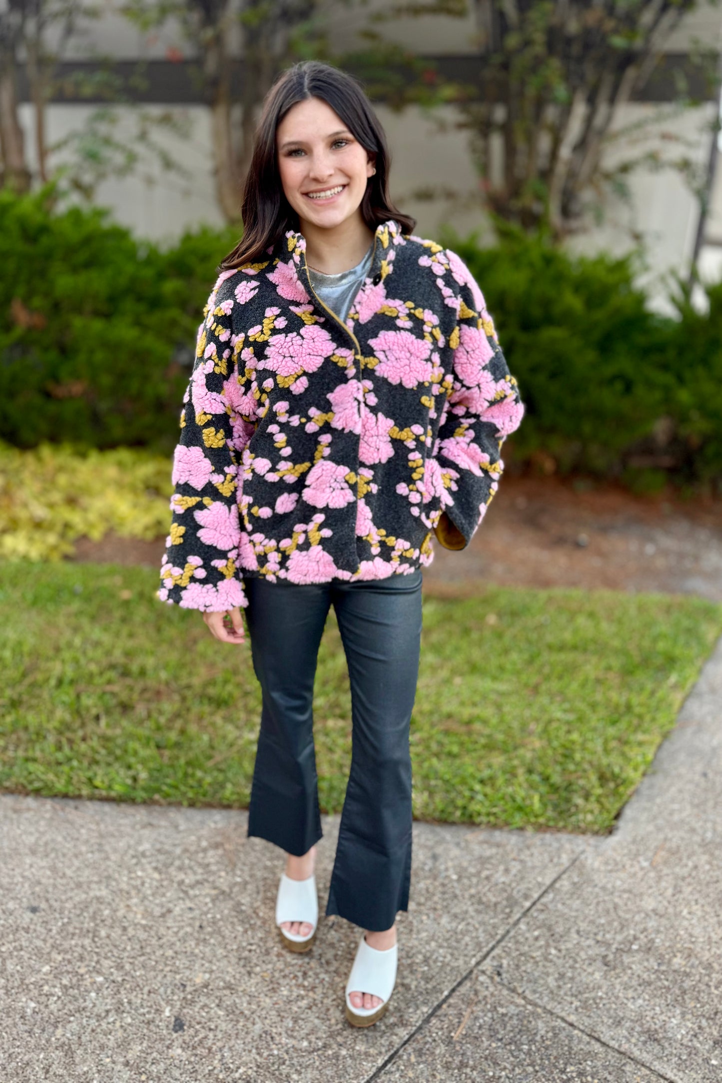 Puff Floral Jacket by Ivy Jane