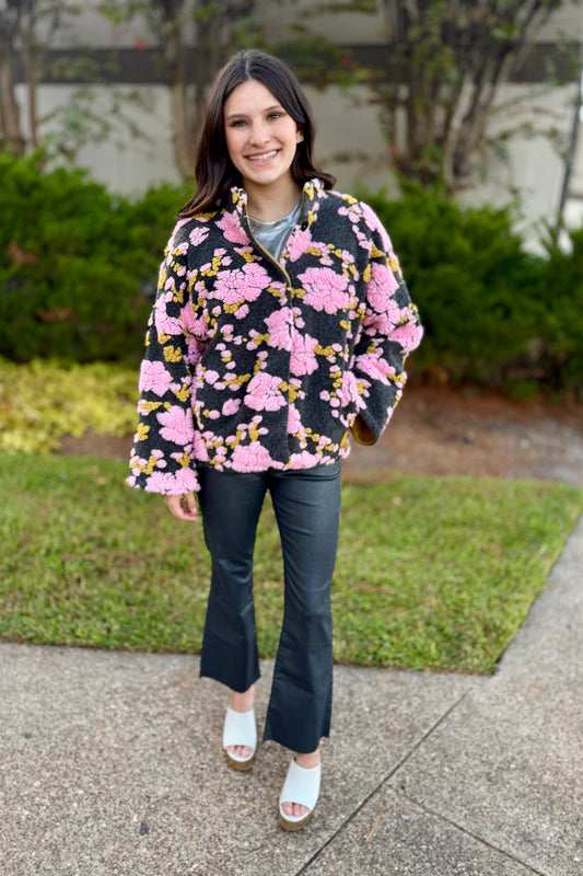 Puff Floral Jacket by Ivy Jane