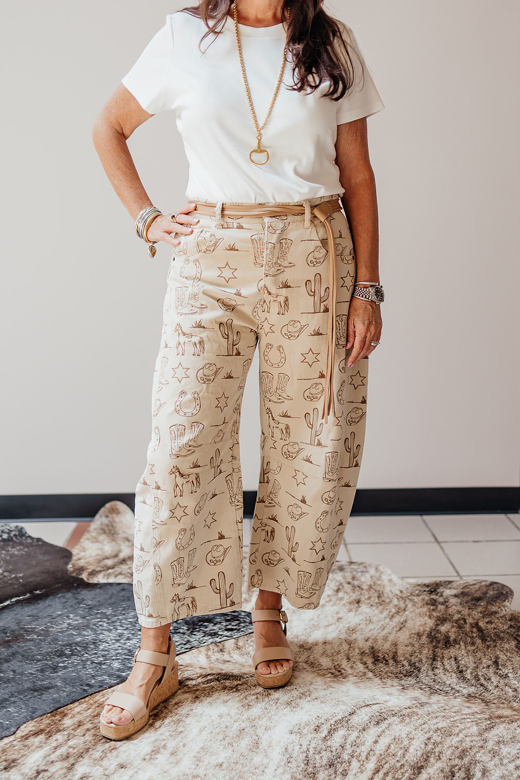 Cowboy Barrel Jeans