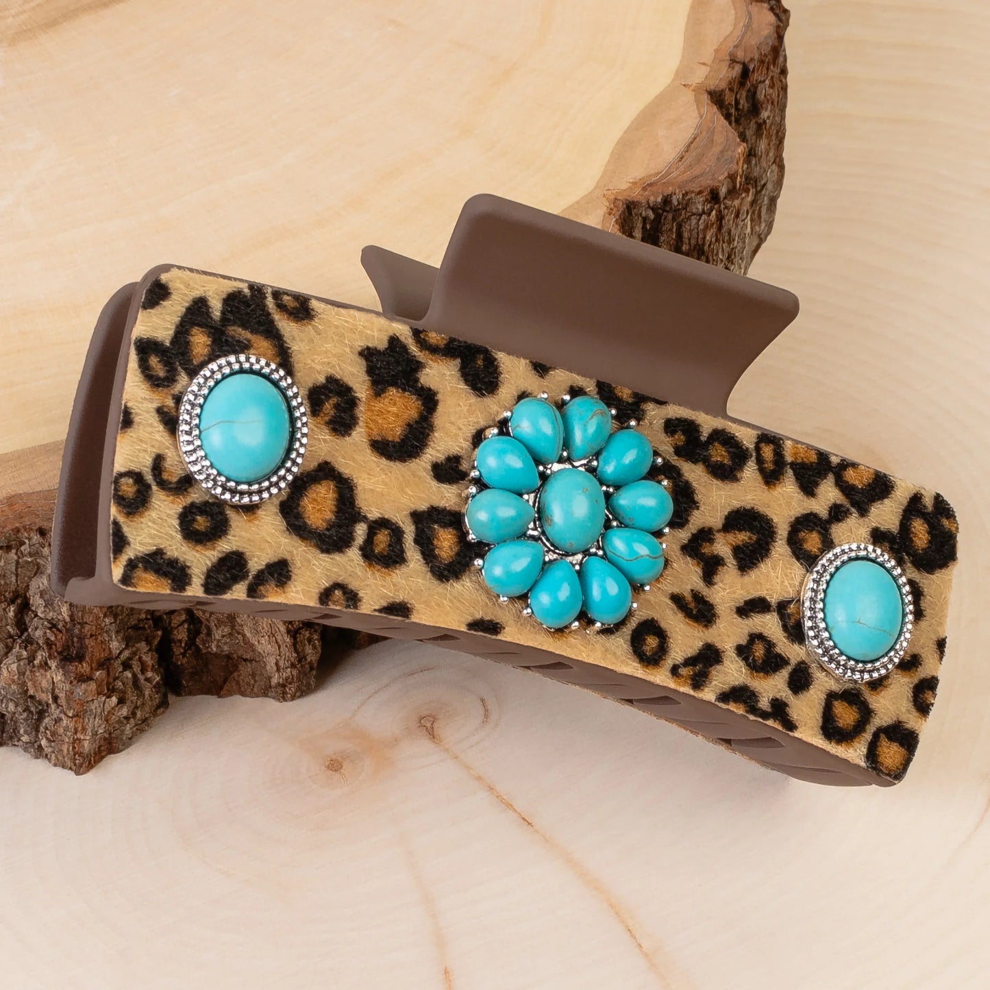 Squash Blossom Claw Clip
