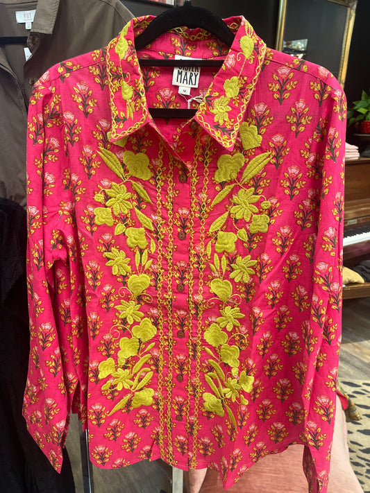 Maricela Pink Blouse by Sister Mary