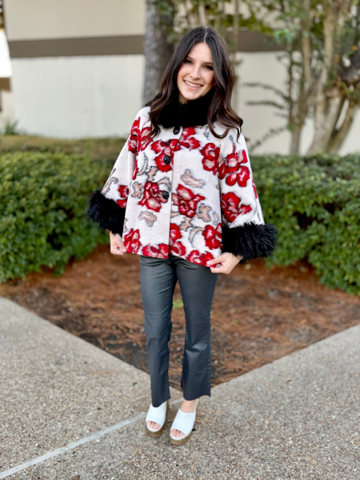 Shadow Roses Jacket by Ivy Jane