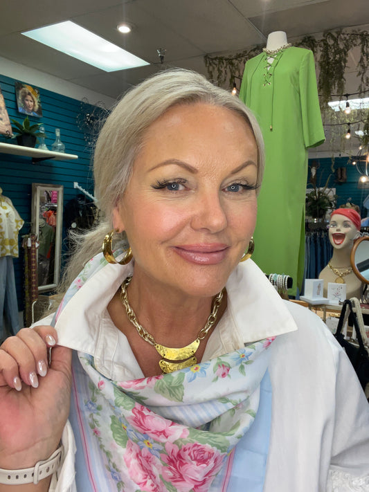 Vintage Scarf ~Made in the Deep South