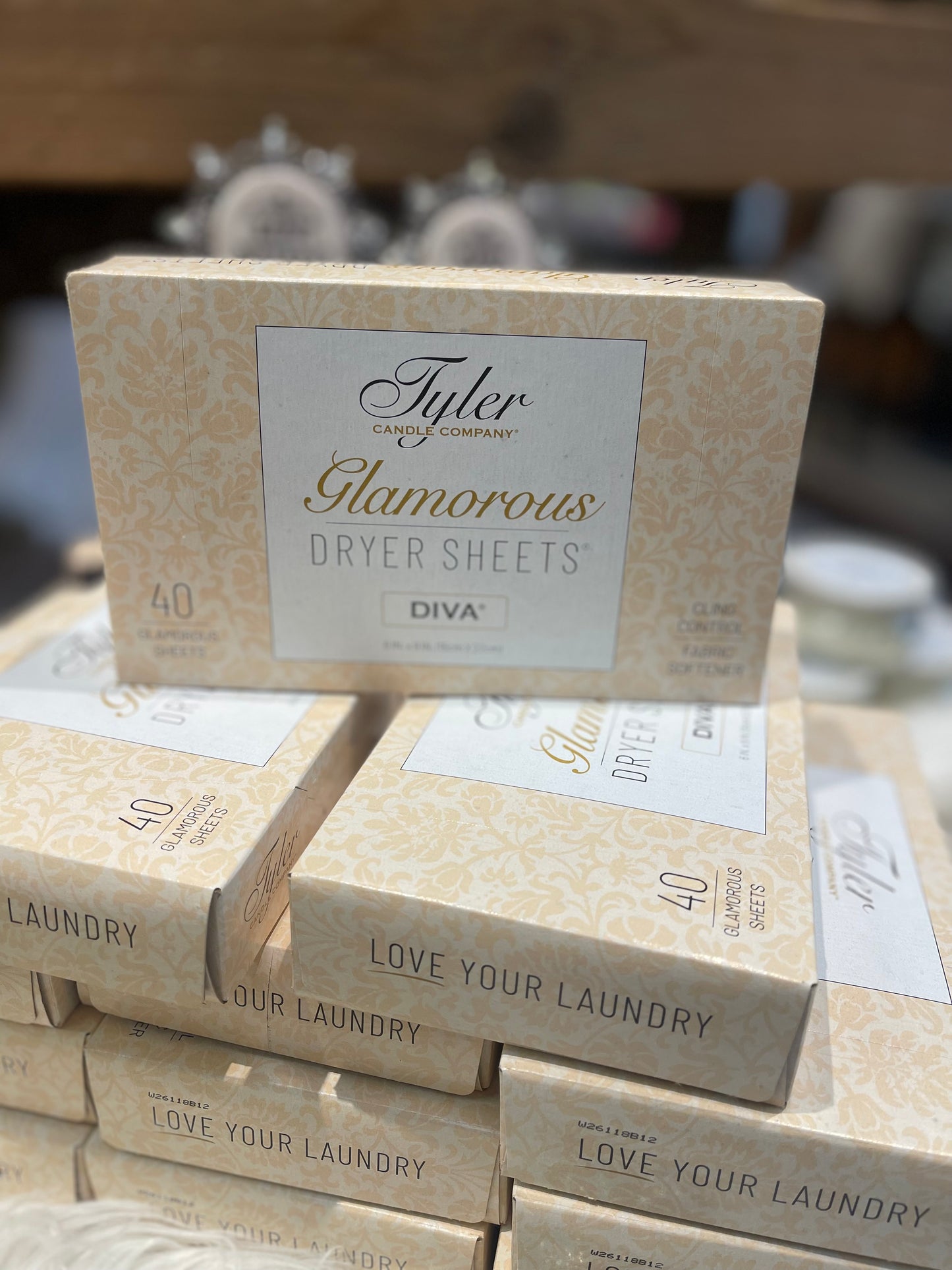Tyler Candle Company - Diva Glamorous Dryer Sheets