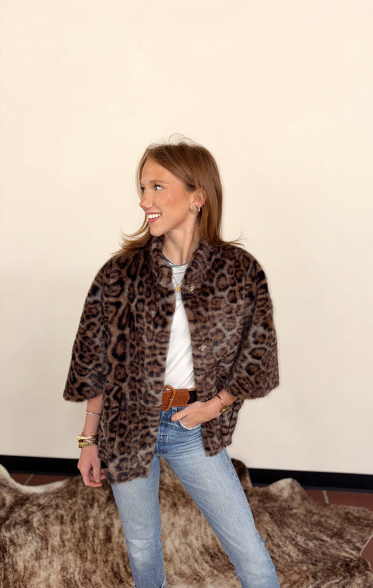Faux Fur Capelet