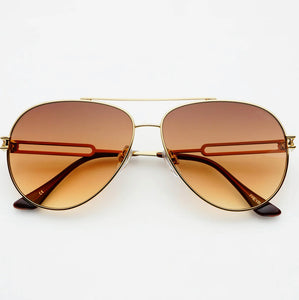 Henry WHS Gold/Brown - Sunglasses