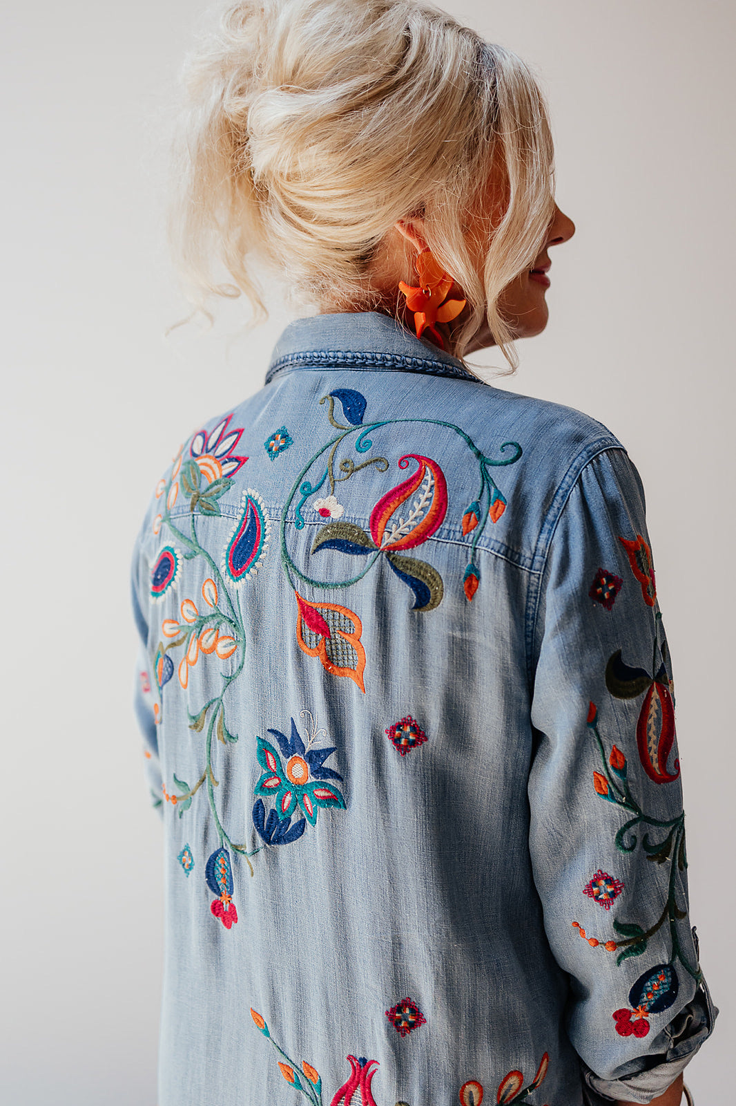 Indian Summer Denim Dress