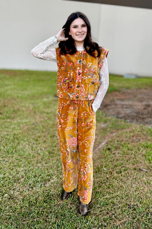 Velveteen Vest by Ivy Jane