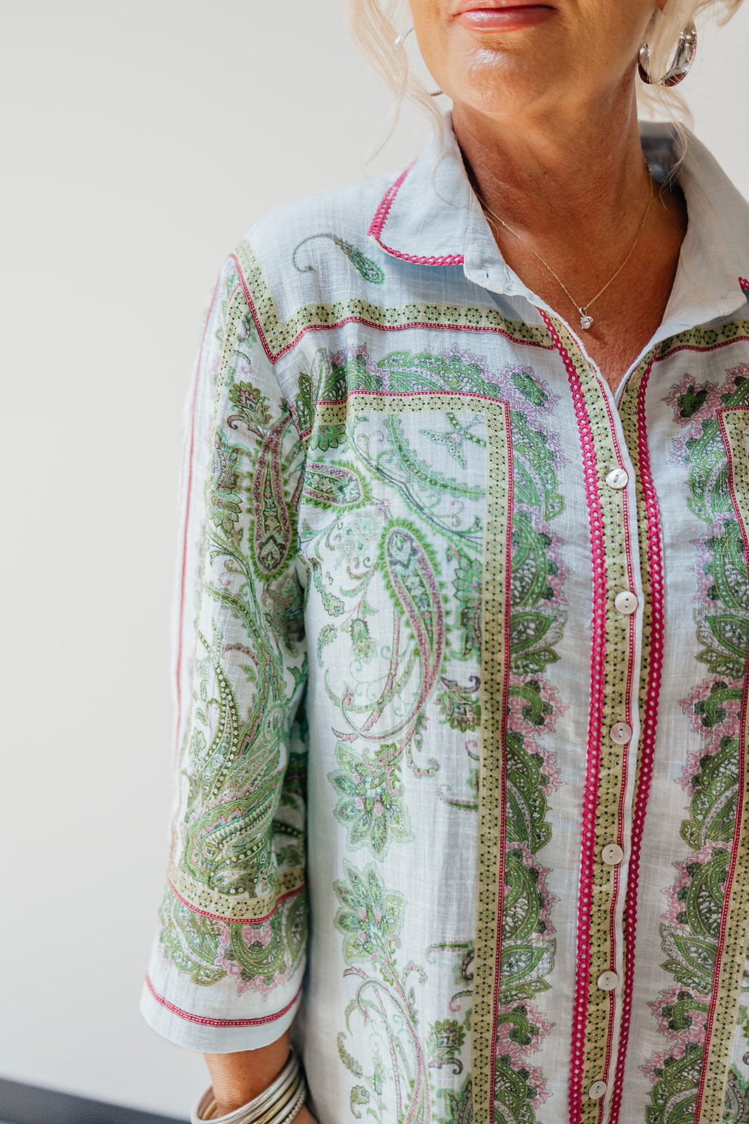 Paisley Shift Dress