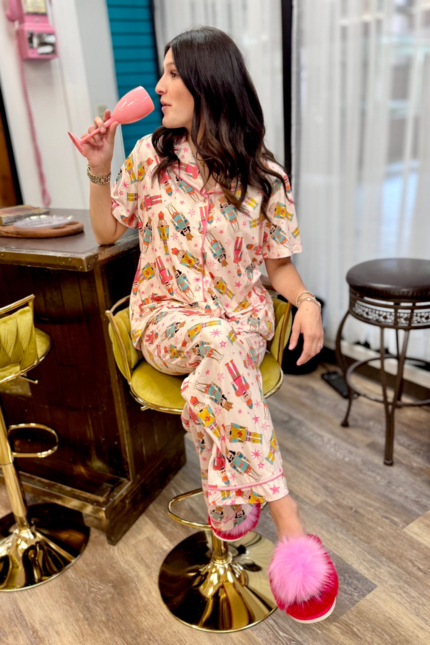 Howdy Hanny Nutcracker Pajama Set