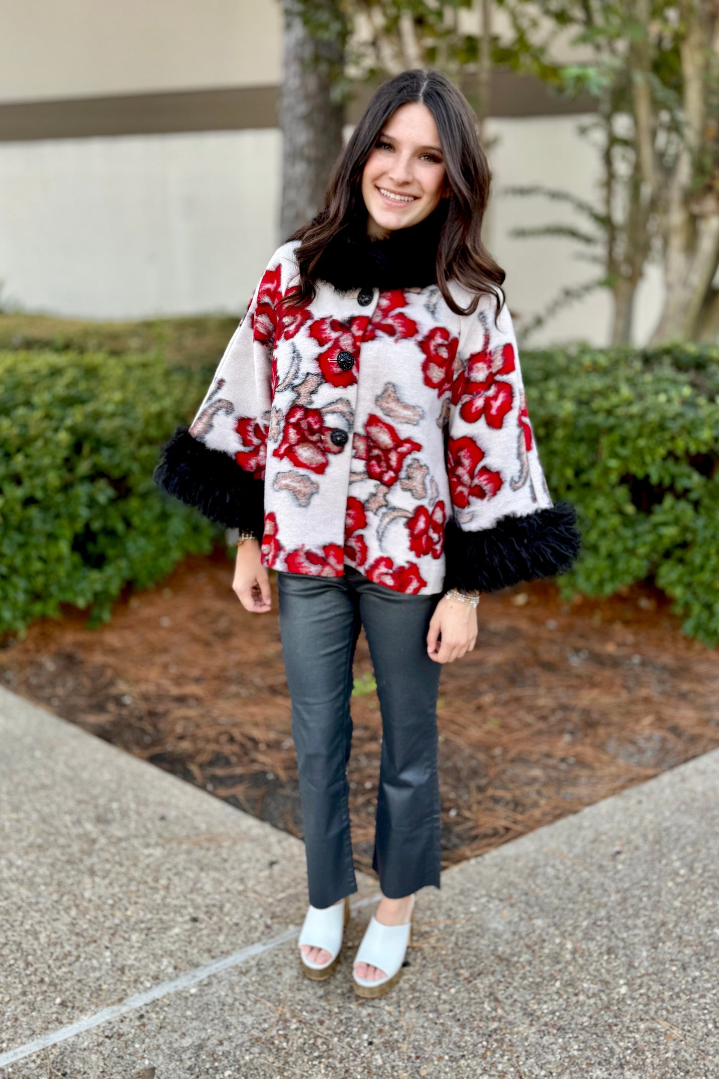 Shadow Roses Jacket by Ivy Jane