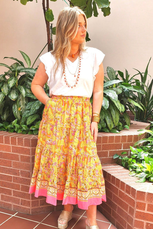 Pucci Paisley Skirt