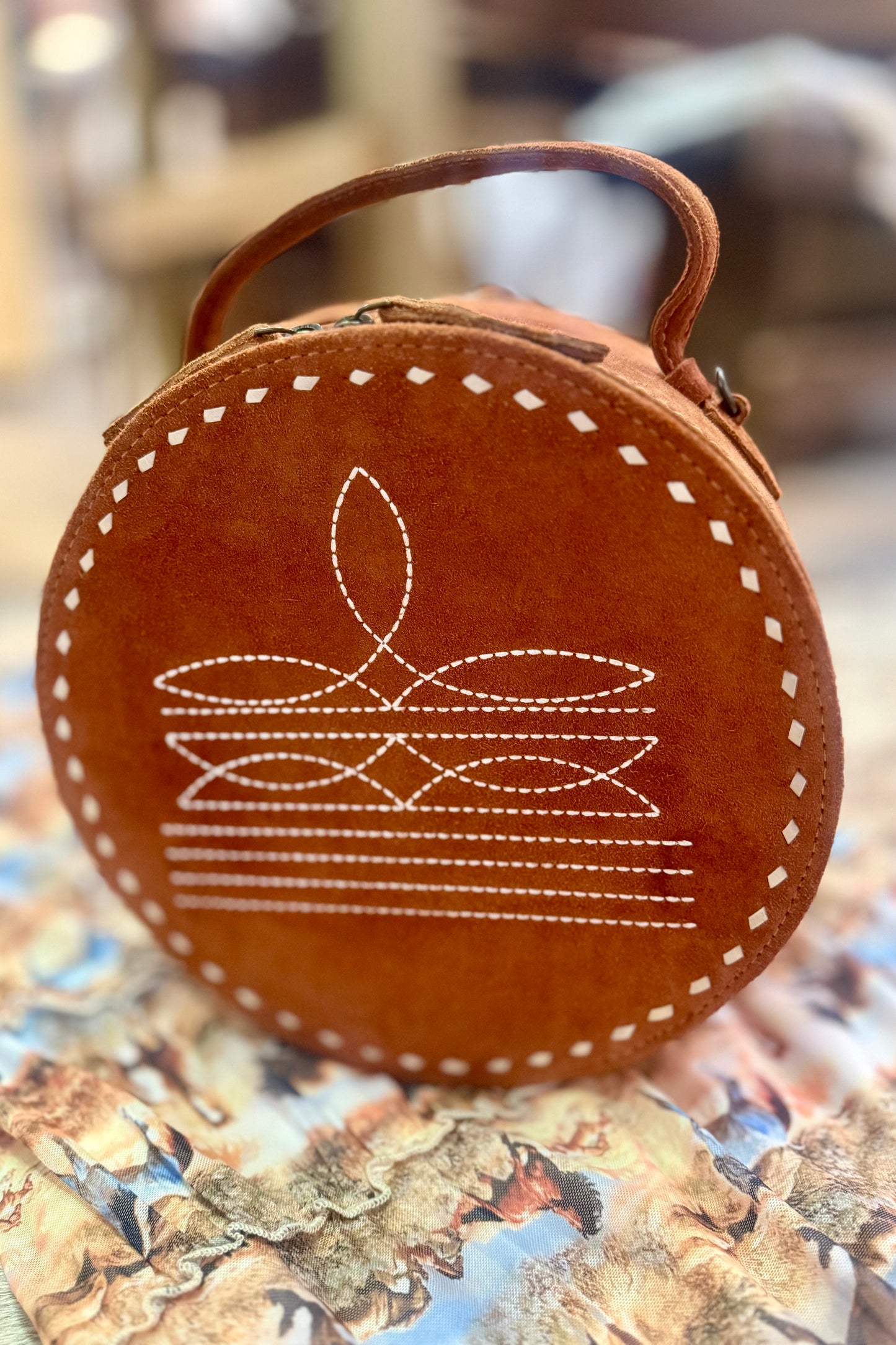 Rope Can Inspired Western Purse