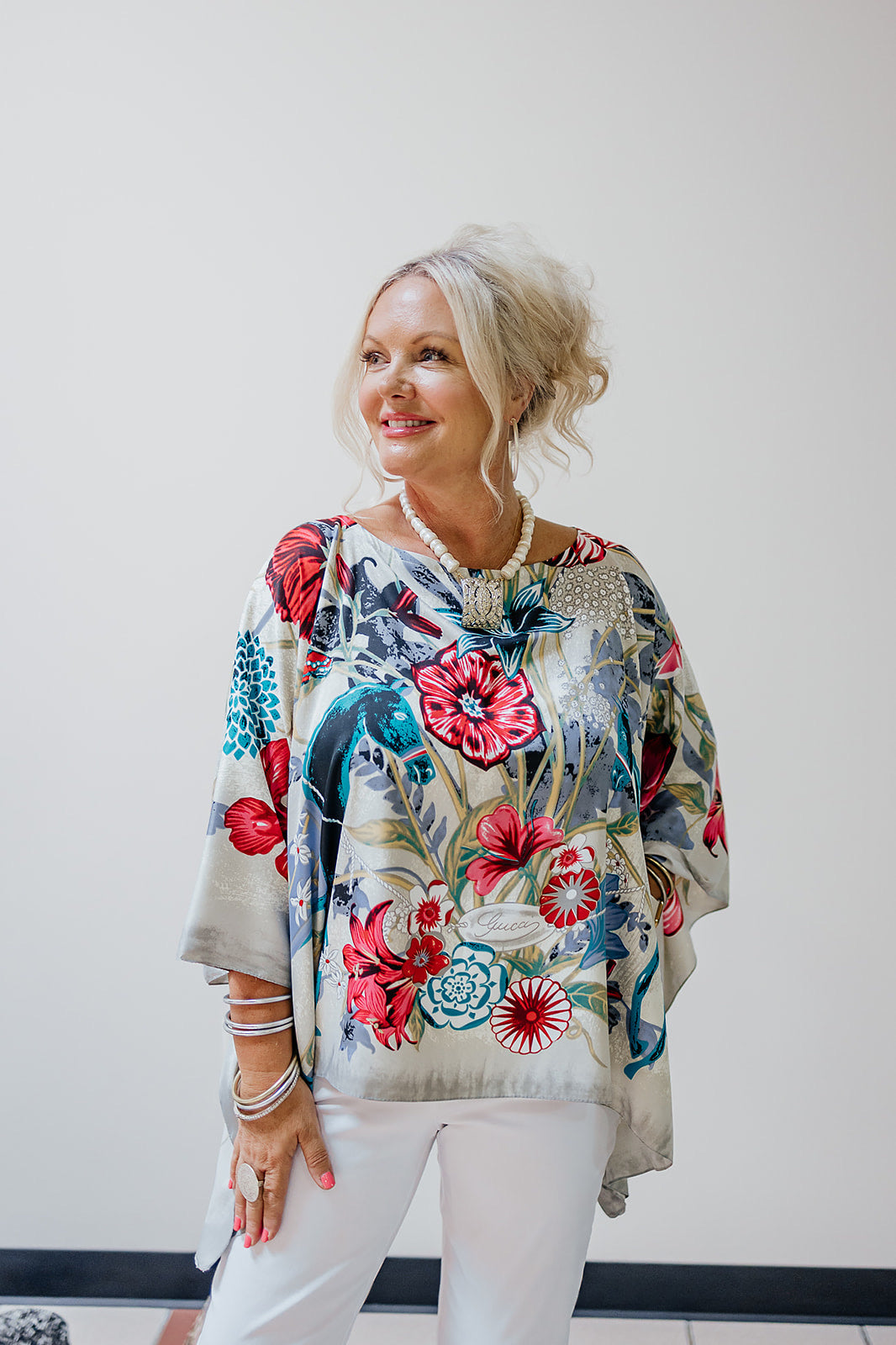 Equestrian Silk Tunic