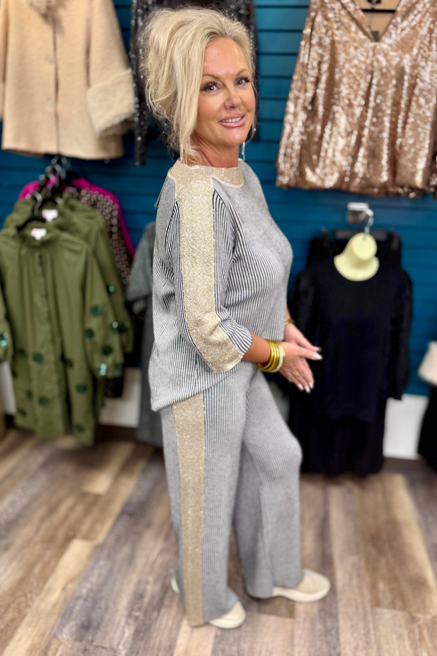 Striped Gold Set by Joh