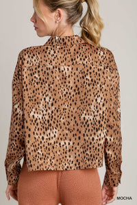 'Your Heart Or Mine'- Leopard Top
