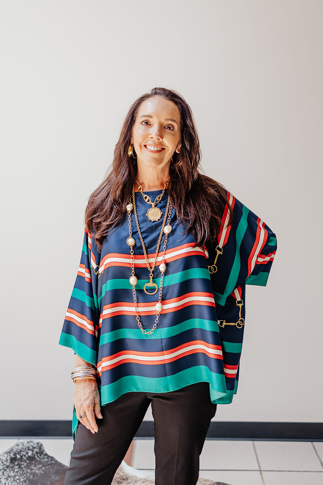 Equestrian Silk Tunic