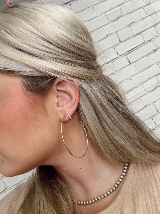 Jillian Hoops by Sheila Fajl