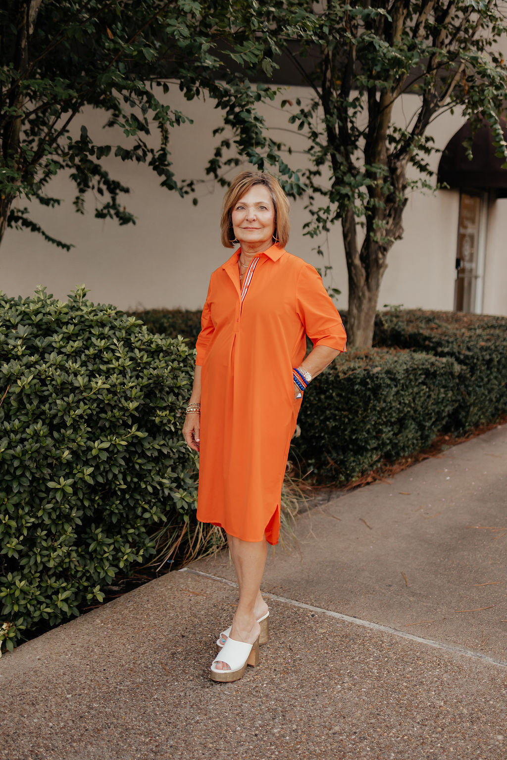 Orange Tunic Dress