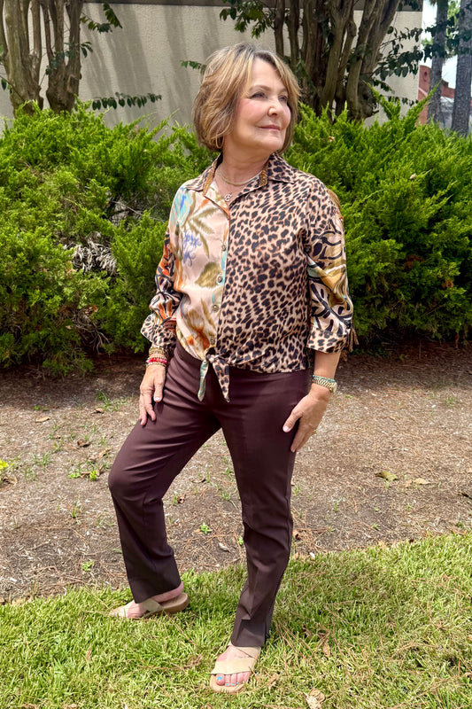 Renuar Chocolate Pants