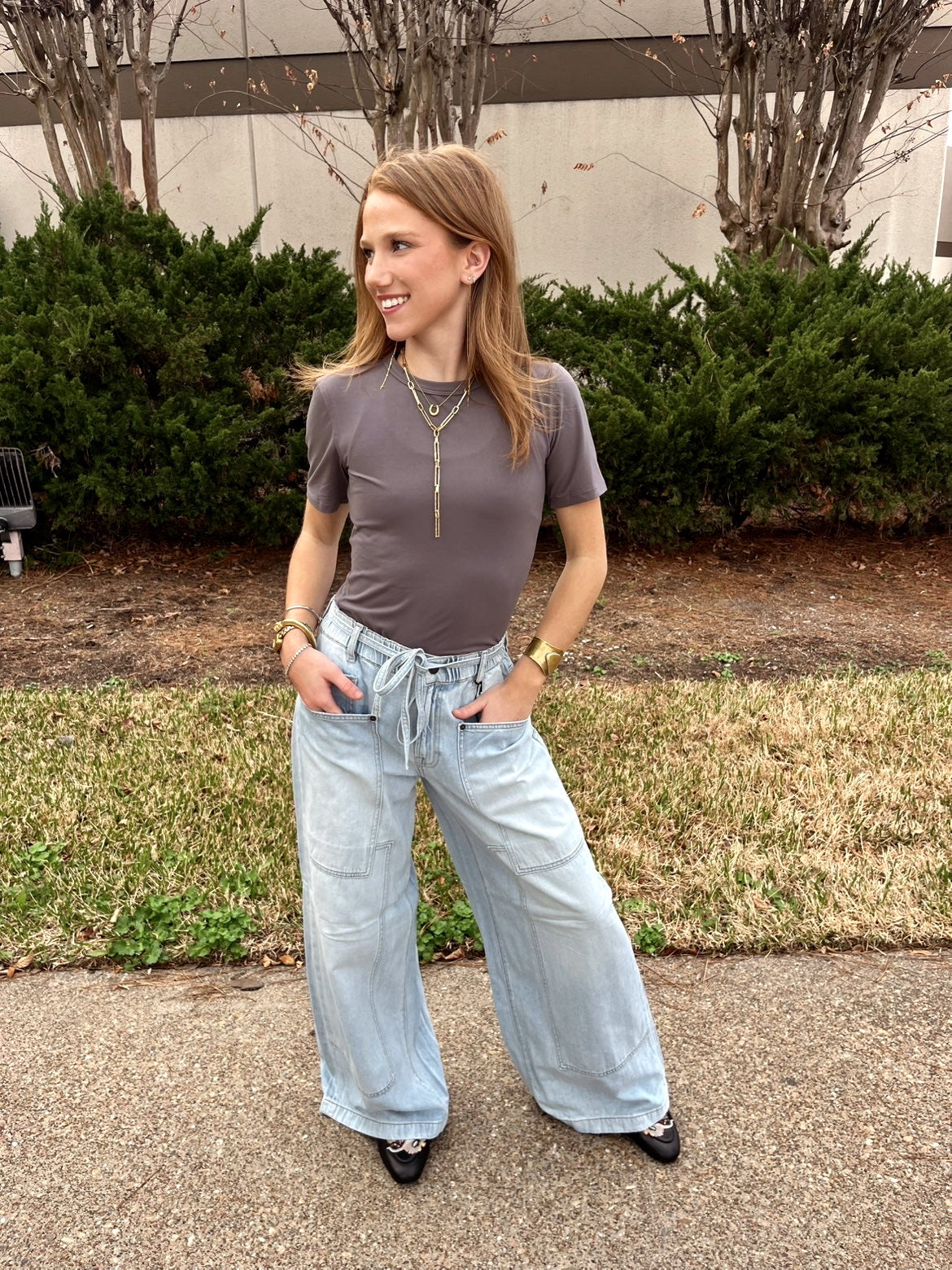 Nori Light Wash Jeans By Hidden