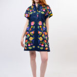 Sister Mary's Carlotta Dress in Navy
