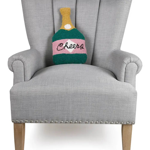 Cheers to Champagne Pillow