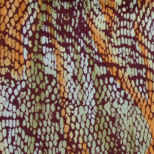 Gecko Charmeuse Silk Scarf