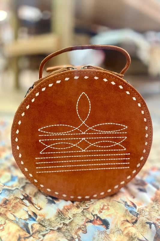 Rope Can Inspired Western Purse
