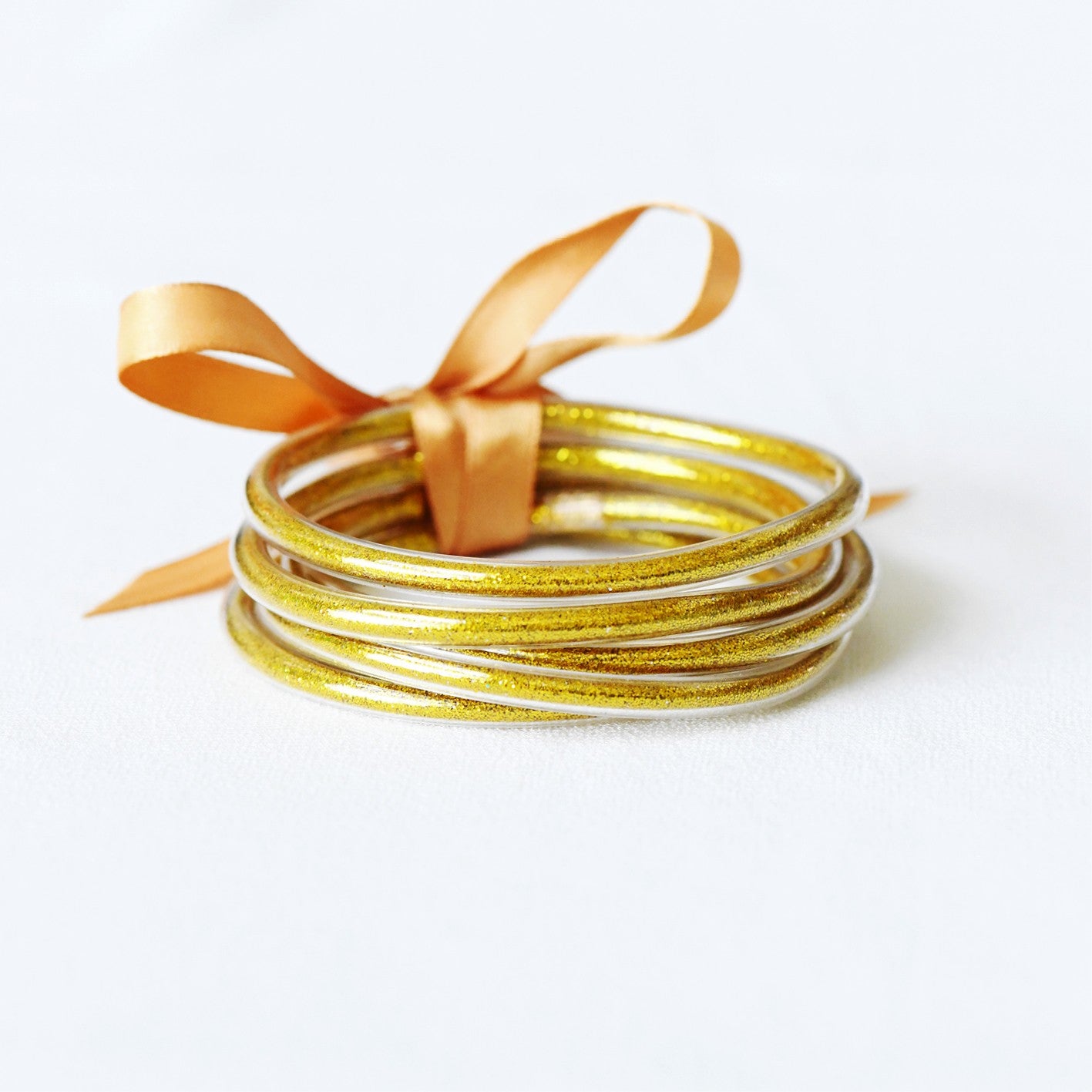 Glitter Jelly Bangles
