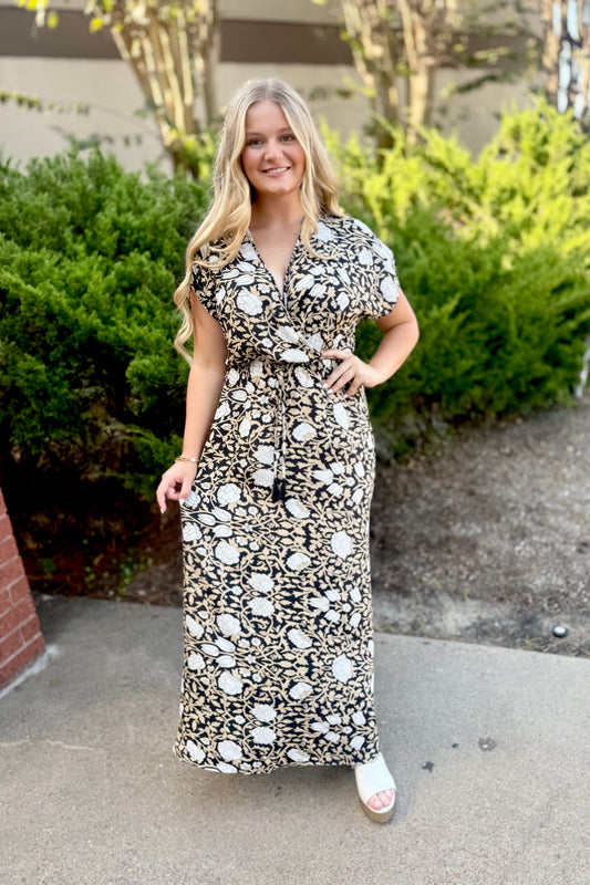 Imogen Short Sleeve Maxi Dress