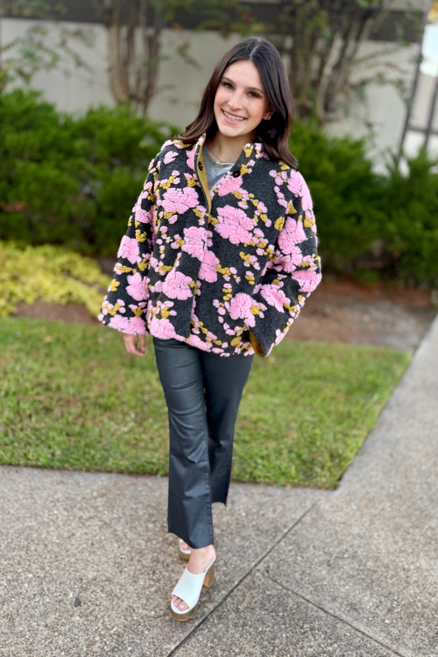 Puff Floral Jacket by Ivy Jane