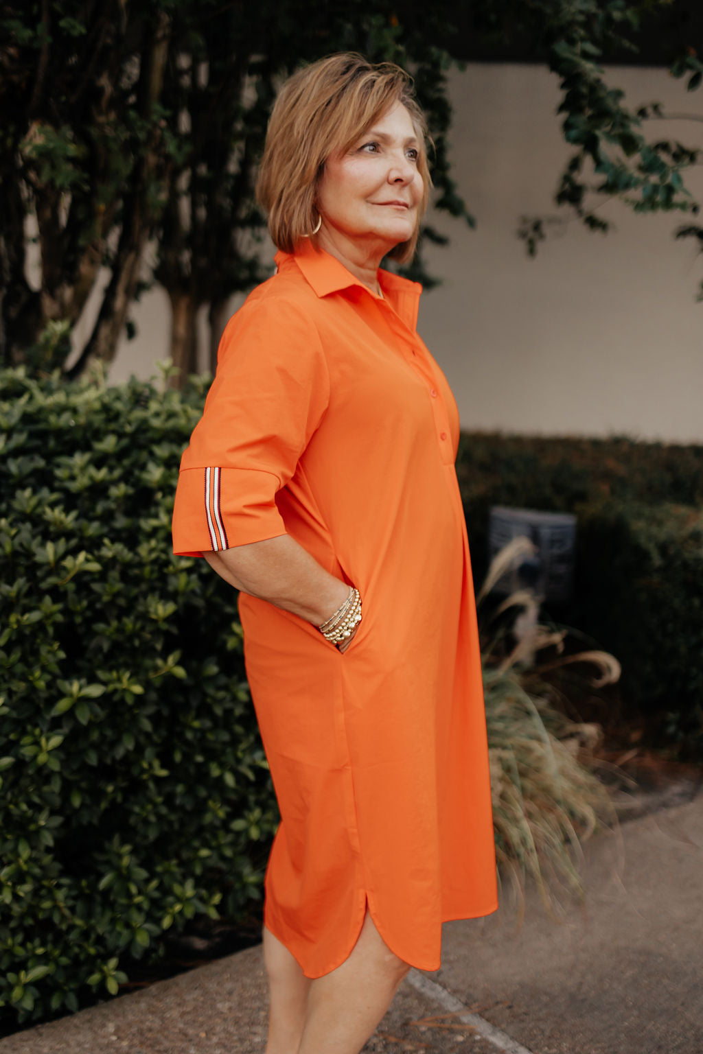 Orange Tunic Dress