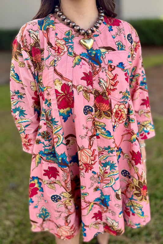 Tuck and Swing Dress by Uncle Frank