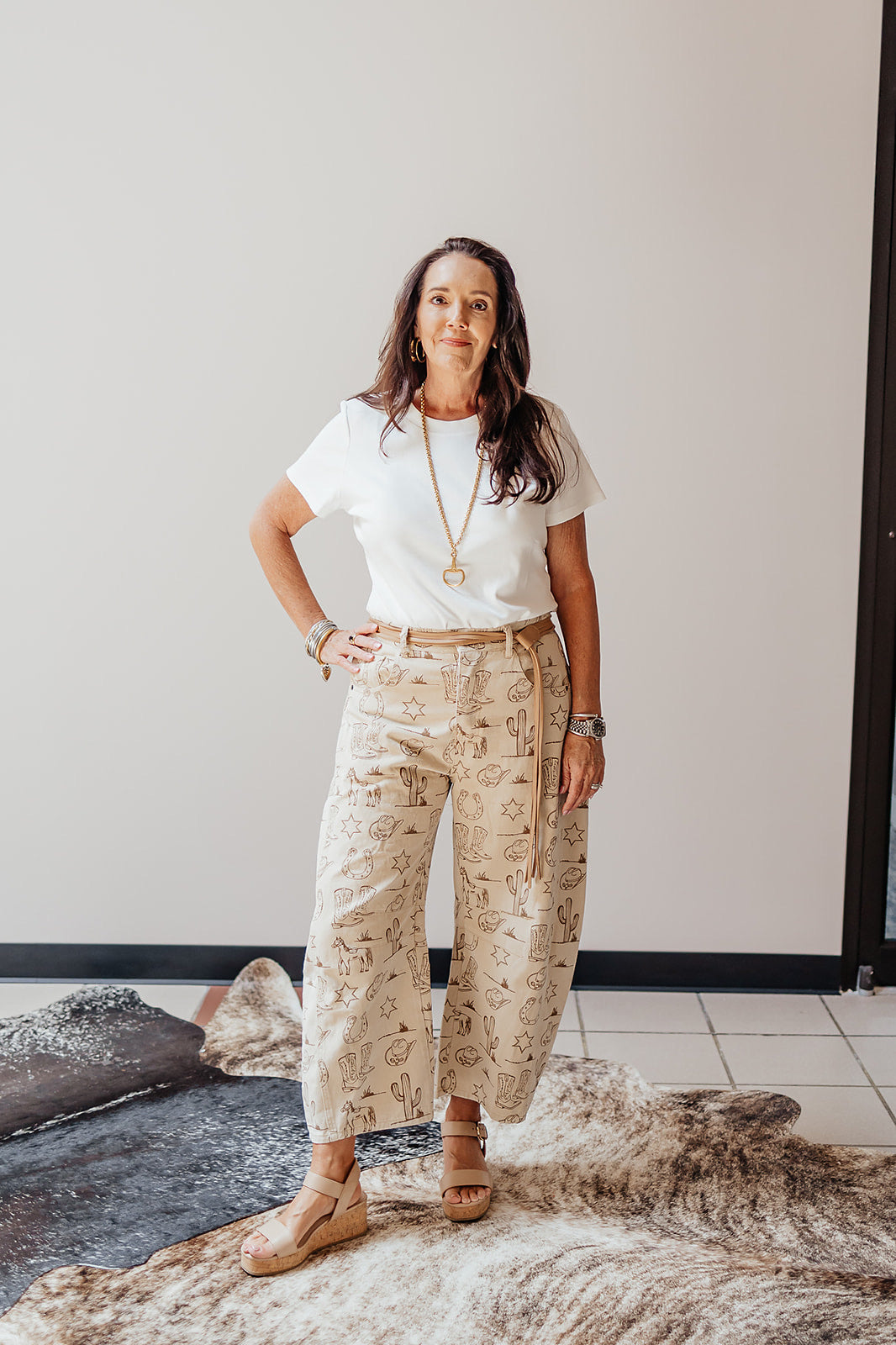 Cowboy Barrel Jeans