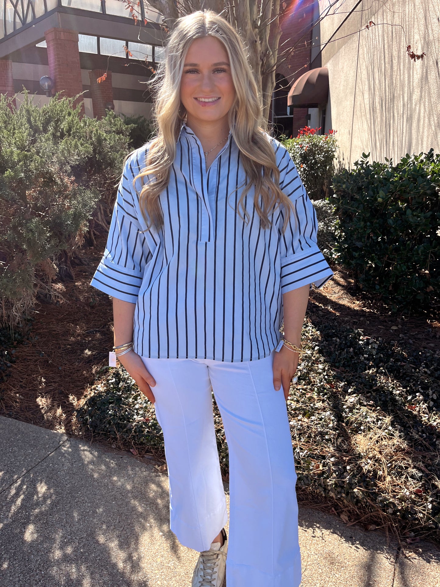 Striped Chic Blouse