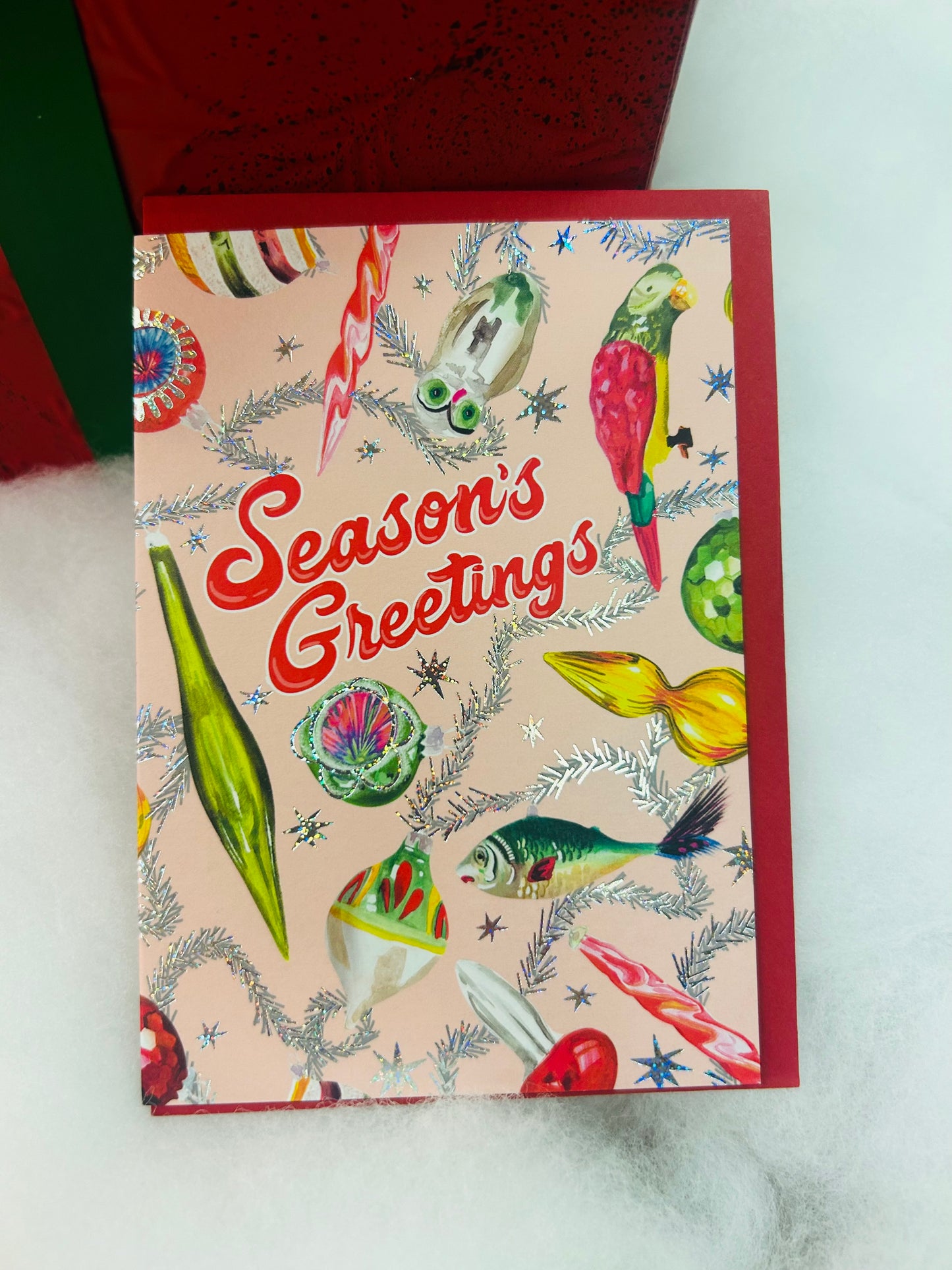 Christmas Card "Season's Greetings"