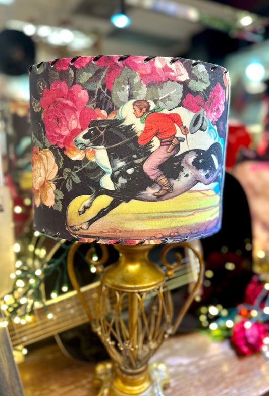 Western Lamp Shade~ Small