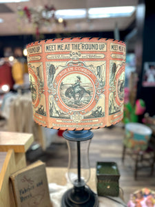 Western Lamp Shade~ Large