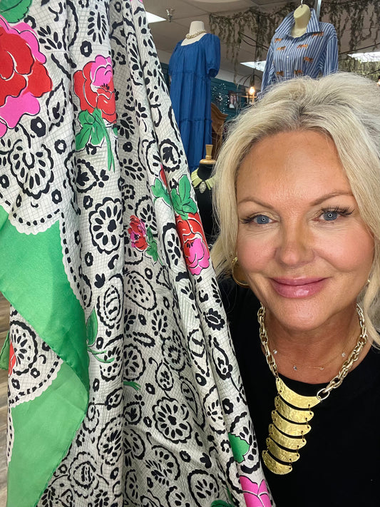 Made in the Deep South Vintage Scarf