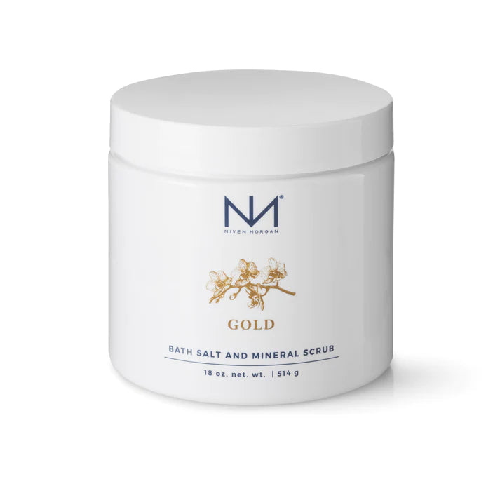 Gold Bath Salt & Mineral Scrub