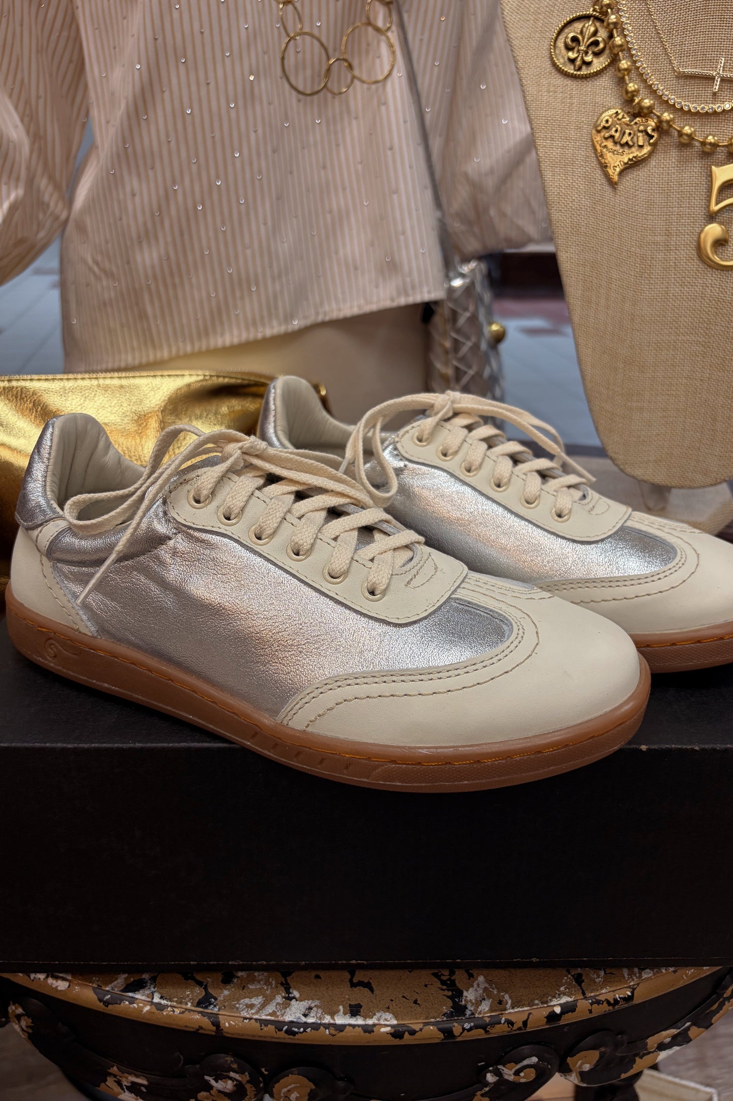Pearl Tennis Shoes