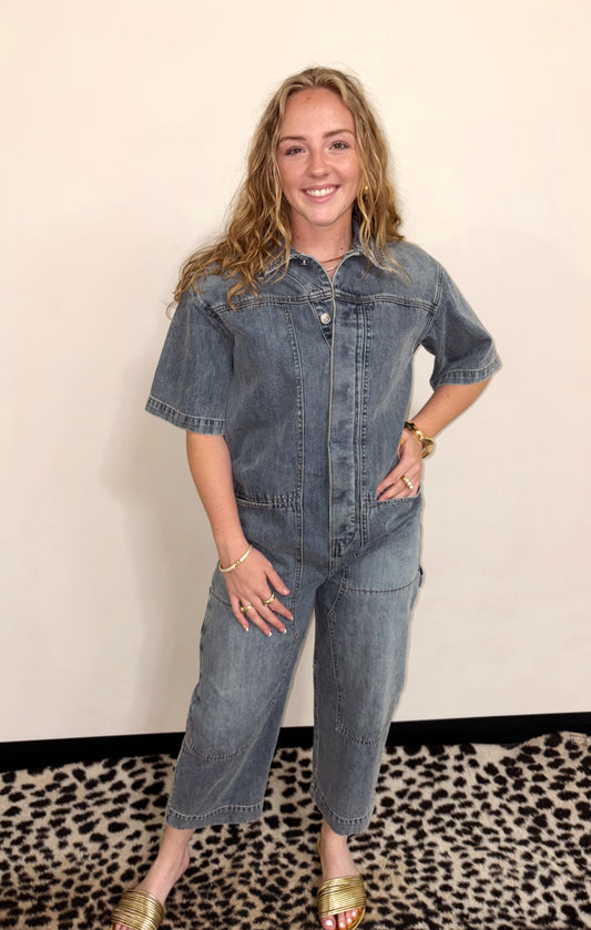 Dandelion Denim Jumpsuit