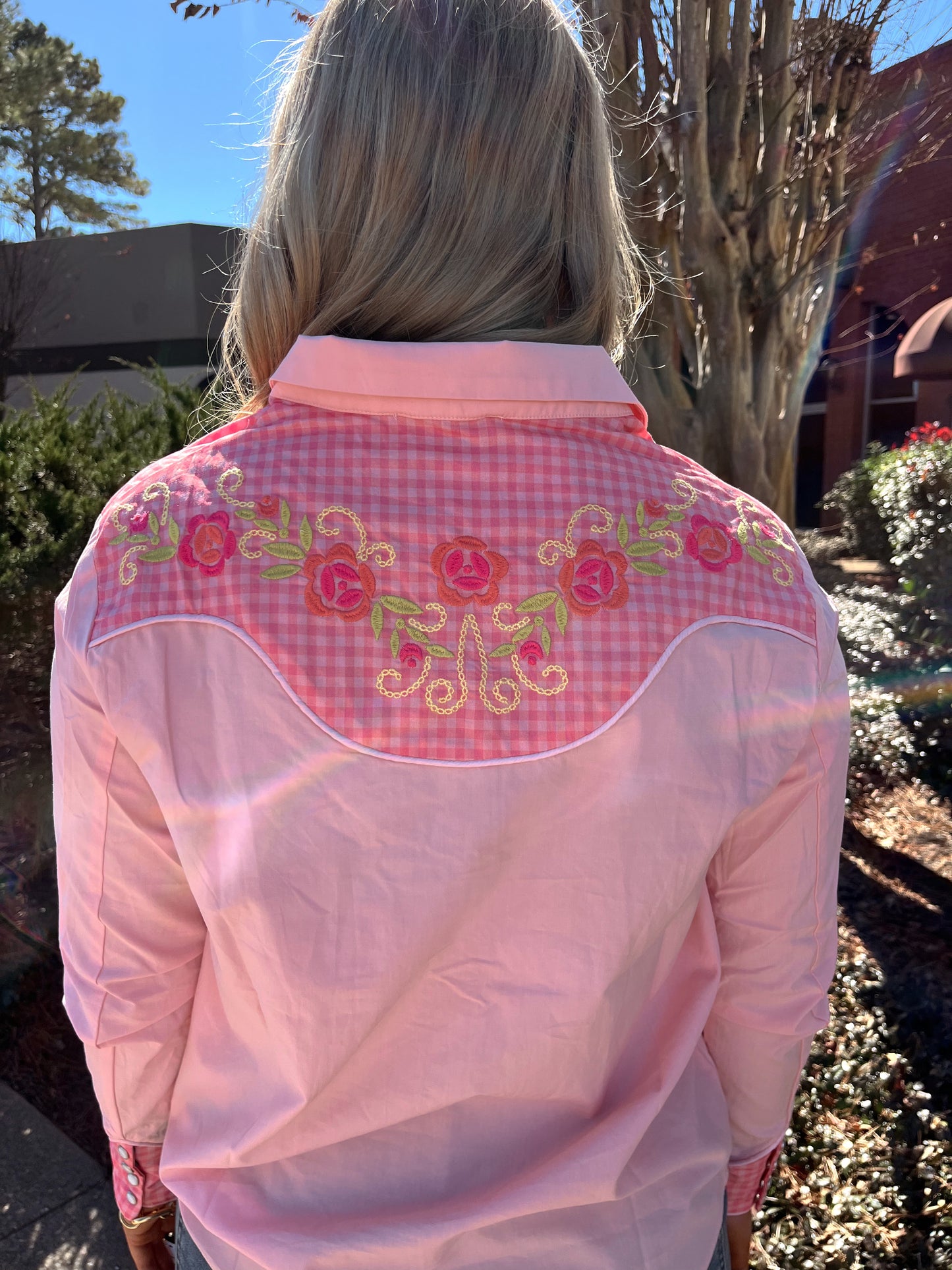 Oakley Western Pink Top