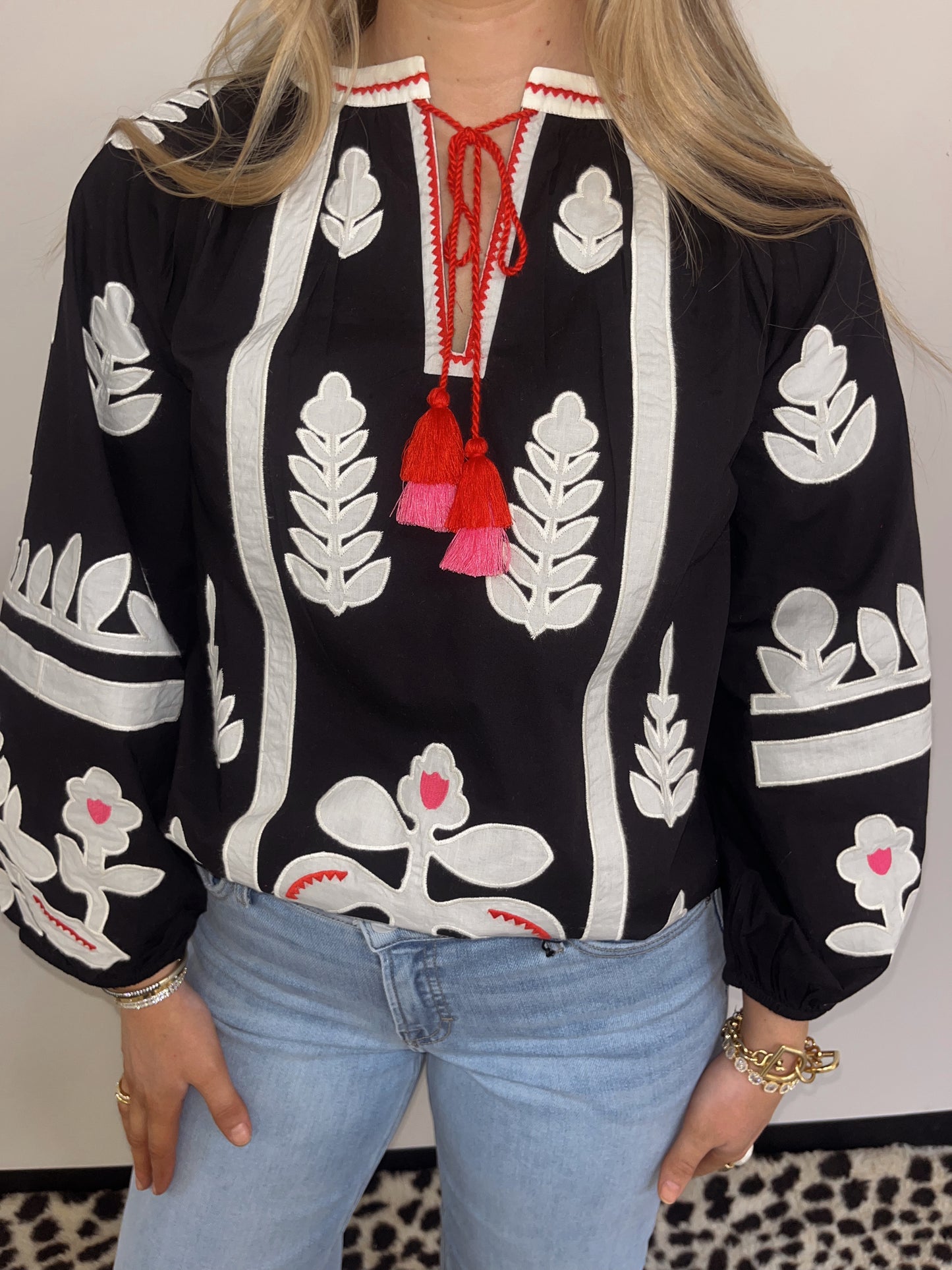 Black Tunic Top by Ivy Jane