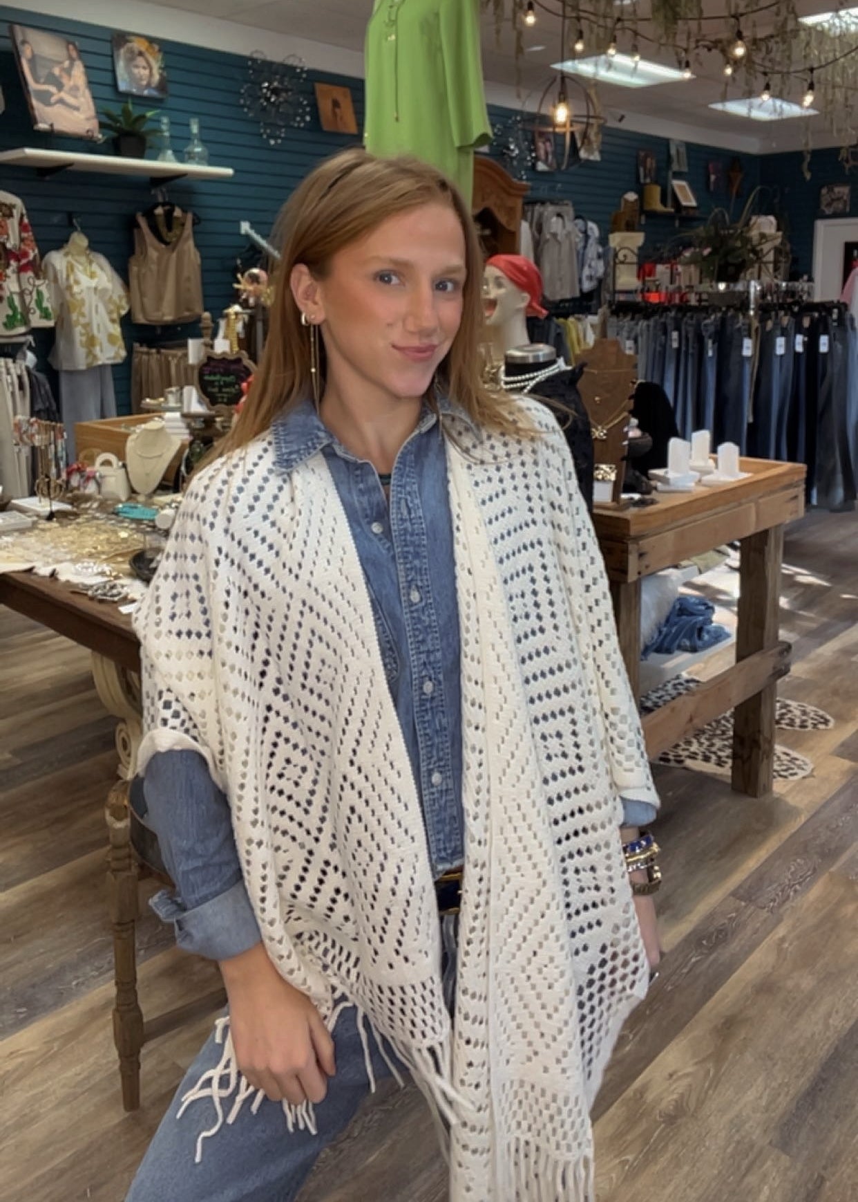 Krochet Poncho and Shawls