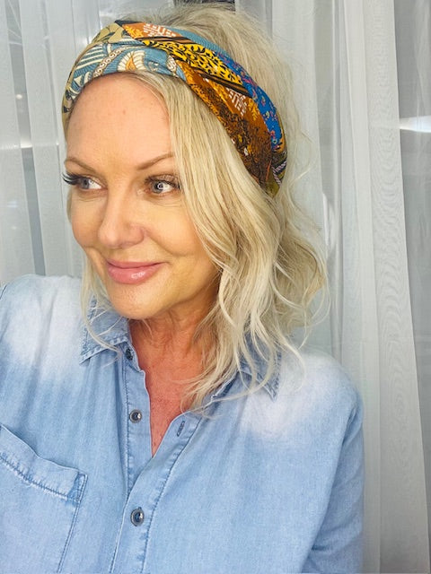 Patchwork Silk Scarf